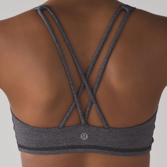 lululemon athletica Other - Lululemon Free To Be Sports Bra Heathered Black / Dark Grey New With Tags